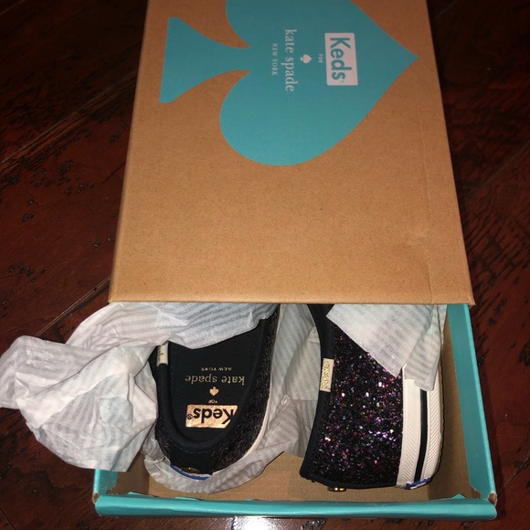 Keds x Kate Spade Glitter Sneakers - Picture 8 of 15
